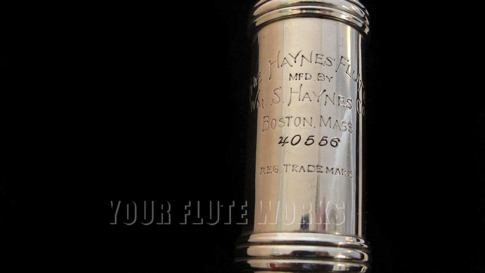 William S. Haynes Silver Flute #40556
