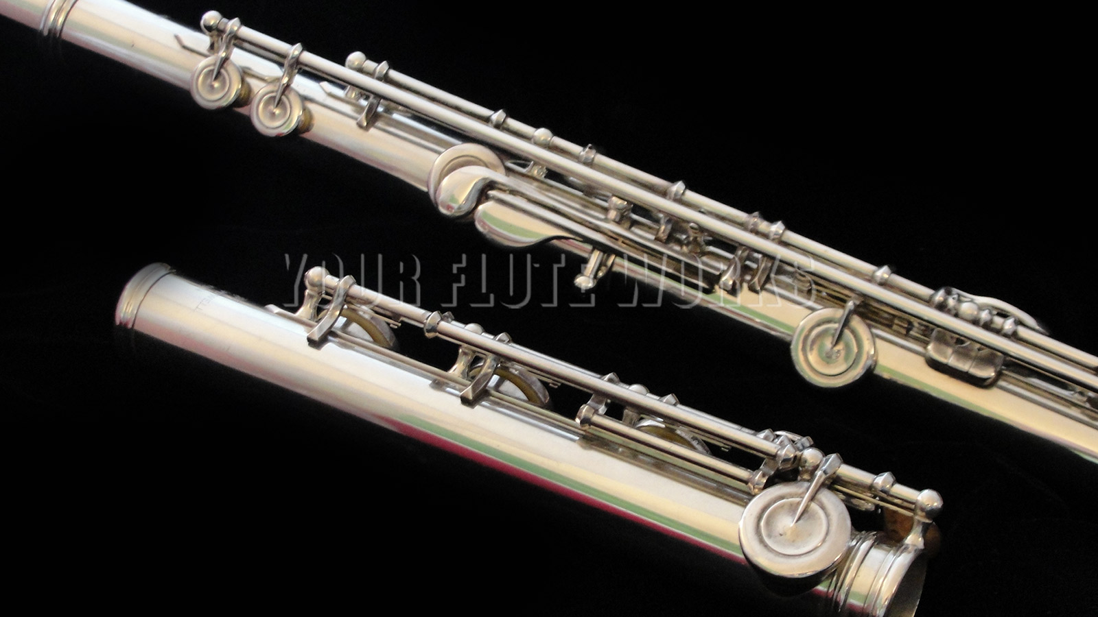 Verne Q. Powell Silver Flute #1597 and Pt. 4 Powell Head