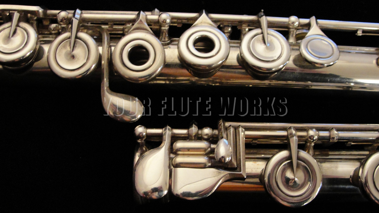 Verne Q. Powell Handmade Silver Flute #13402