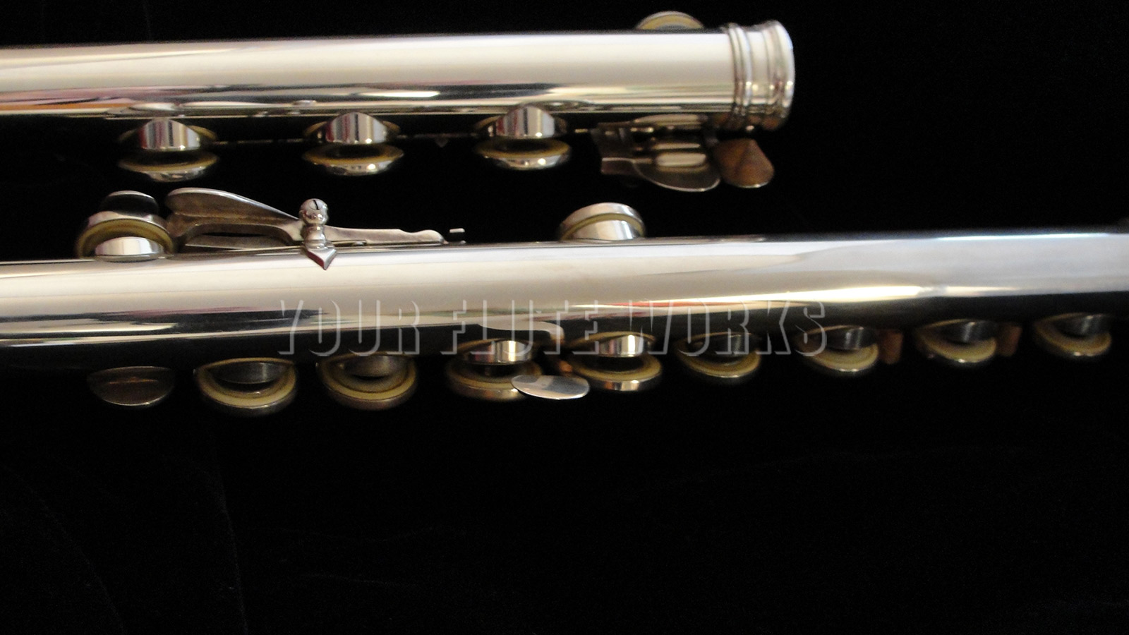 Verne Q. Powell Handmade Silver Flute #13402